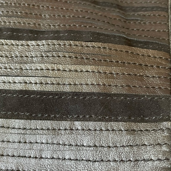 Etcetera suede and leather top - Picture 5 of 7